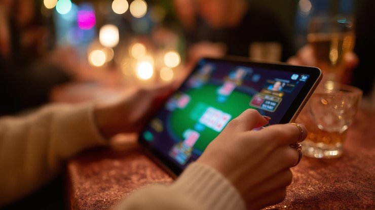 Dota 2 esports tournament bracket displayed on mobile phone showing team matchups